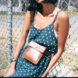 Polka dots mini dress